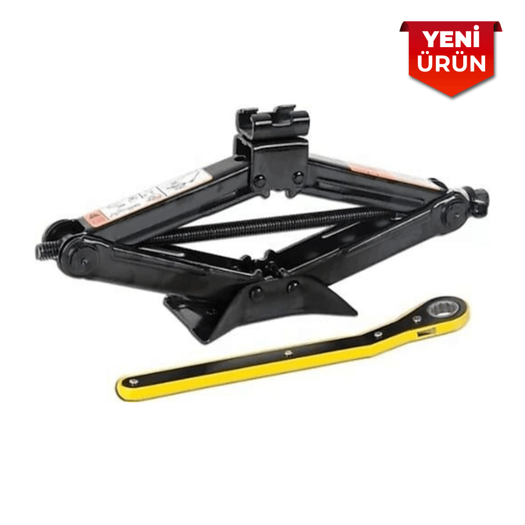 Cırcırlı Kriko 1,5 Ton Mekanik Araç Kaldırma Krikosu ST-105C