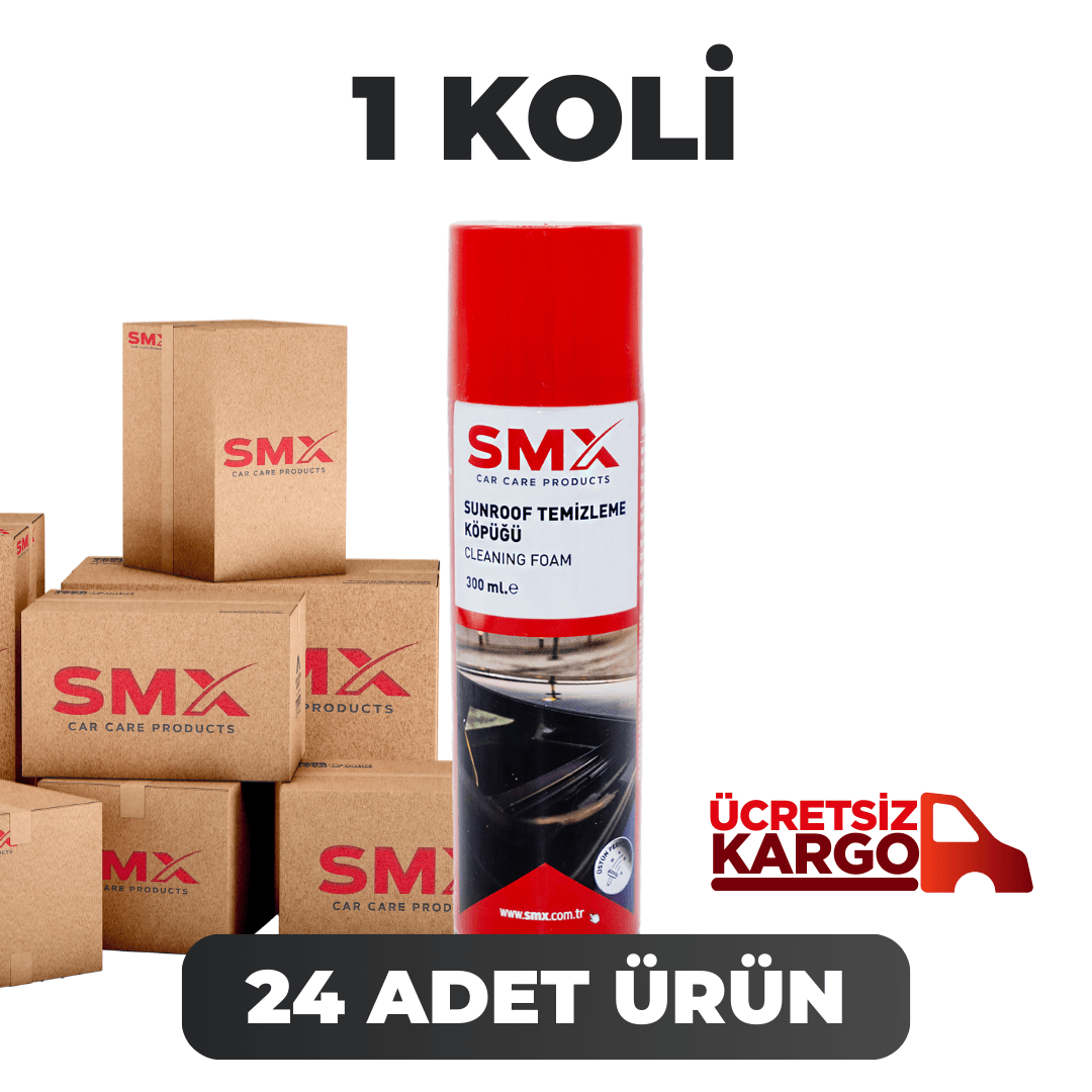 Sunroof Temizleme Köpüğü 300 mL. 24 Adet (1 Koli)