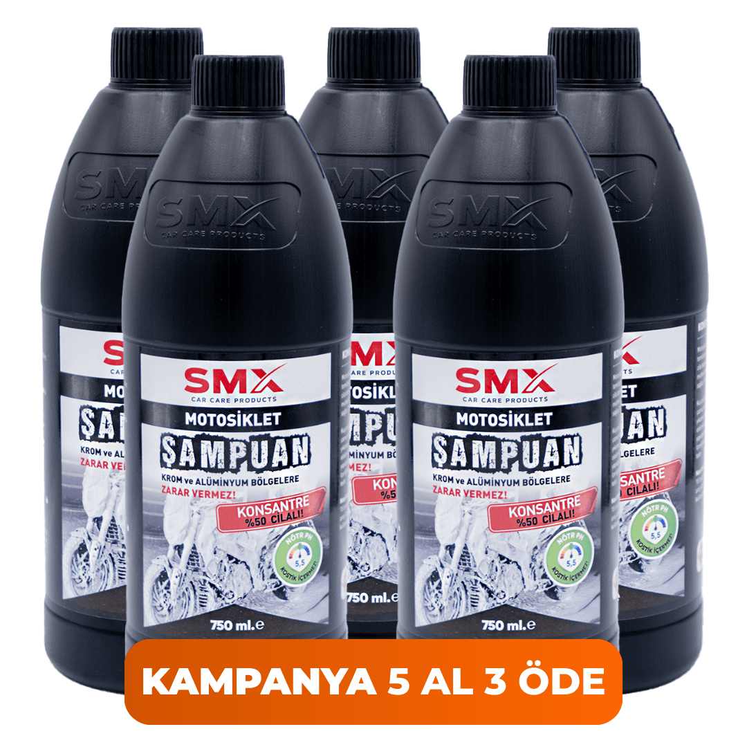 Motosiklet Şampuanı 750 ml 🎁 5 Al, 3 Öde!
