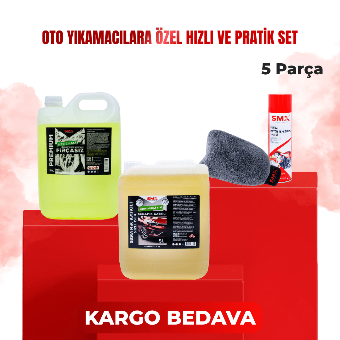 OTO YIKAMACILARA ÖZEL: Hızlı ve Pratik Set