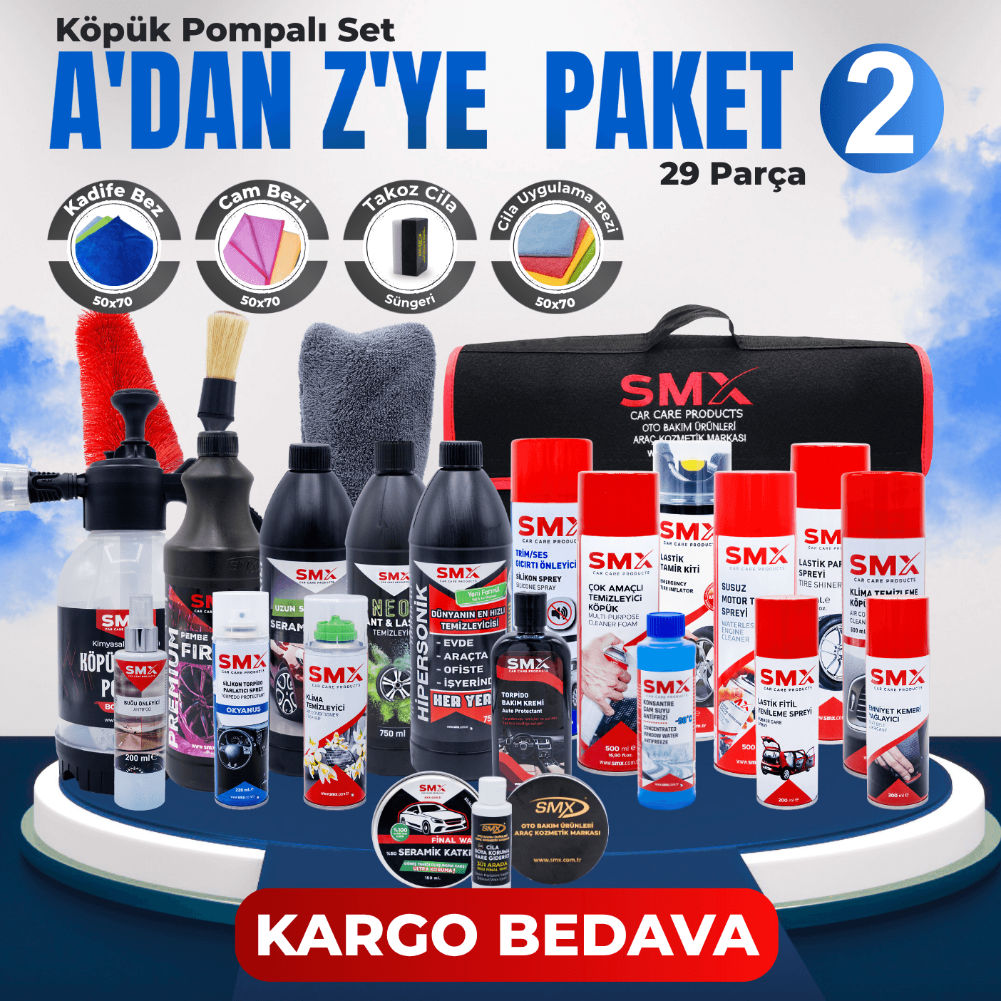 2 - A'dan Z'ye Paket (29 Parça)