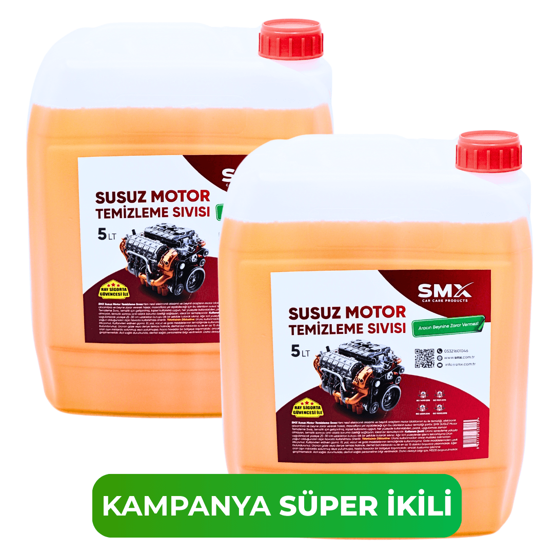 Susuz Motor Temizleme Sıvısı 5 Lt. 2 Adet