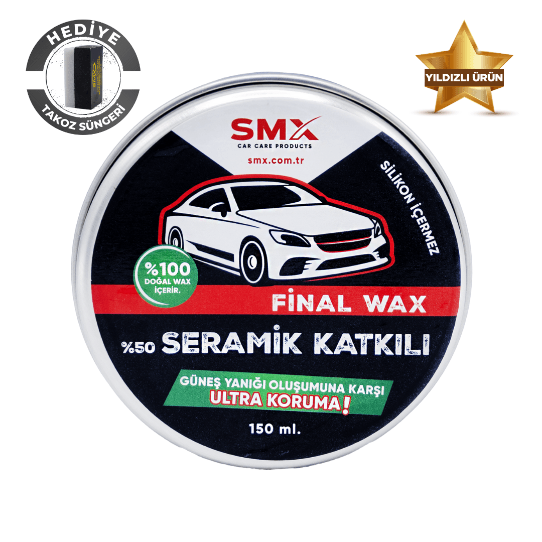 Final Wax 150 mL + Hediye Takoz Cila Süngeri 