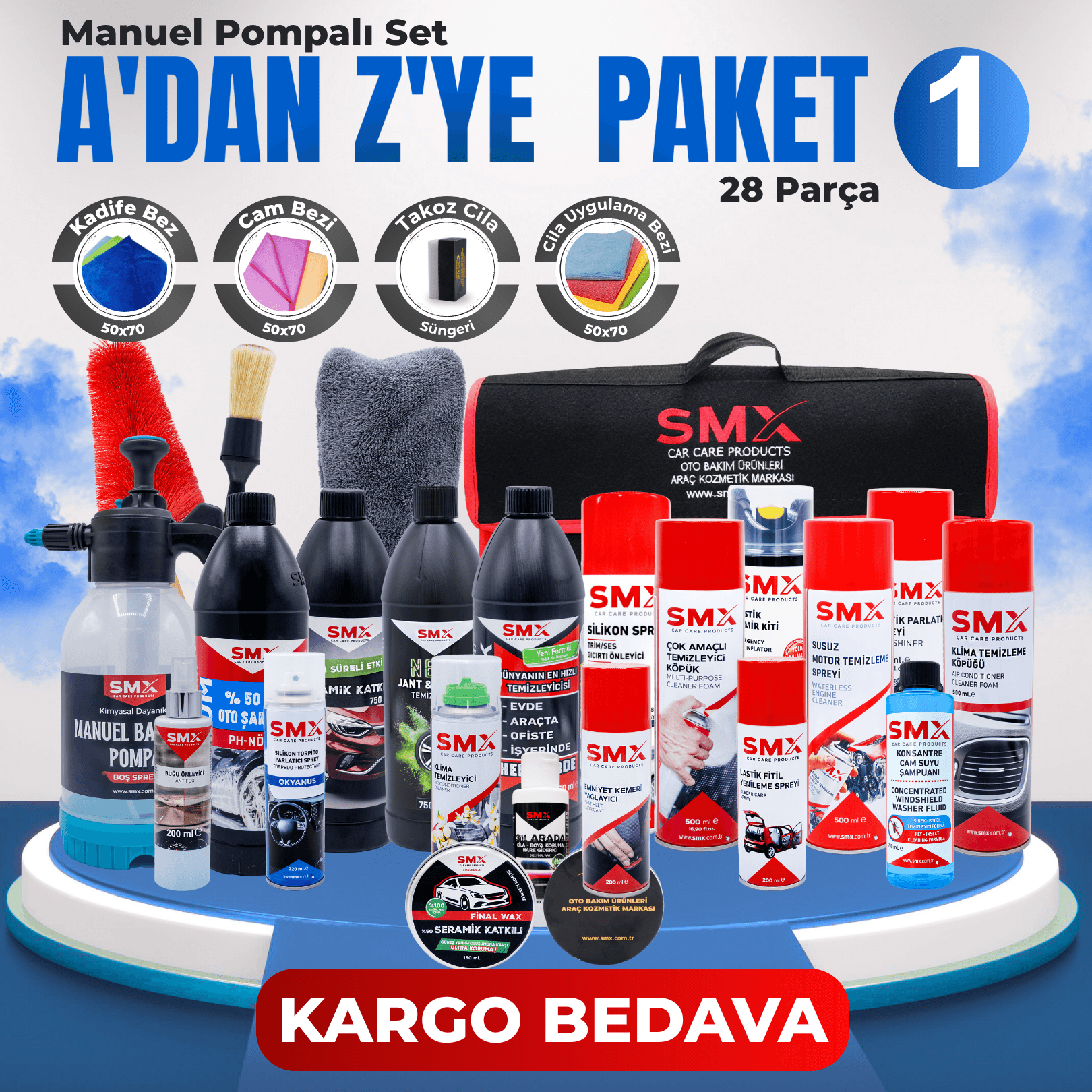 1 - A'dan Z'ye Paket 🗓️(28 Parça🔥)