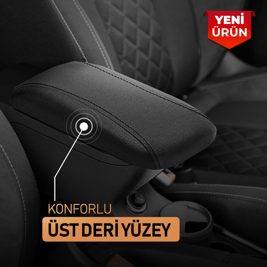 Sürgülü Oto Kolçak – Siyah Deri, Ayarlanabilir ve Saklama Gözlü 