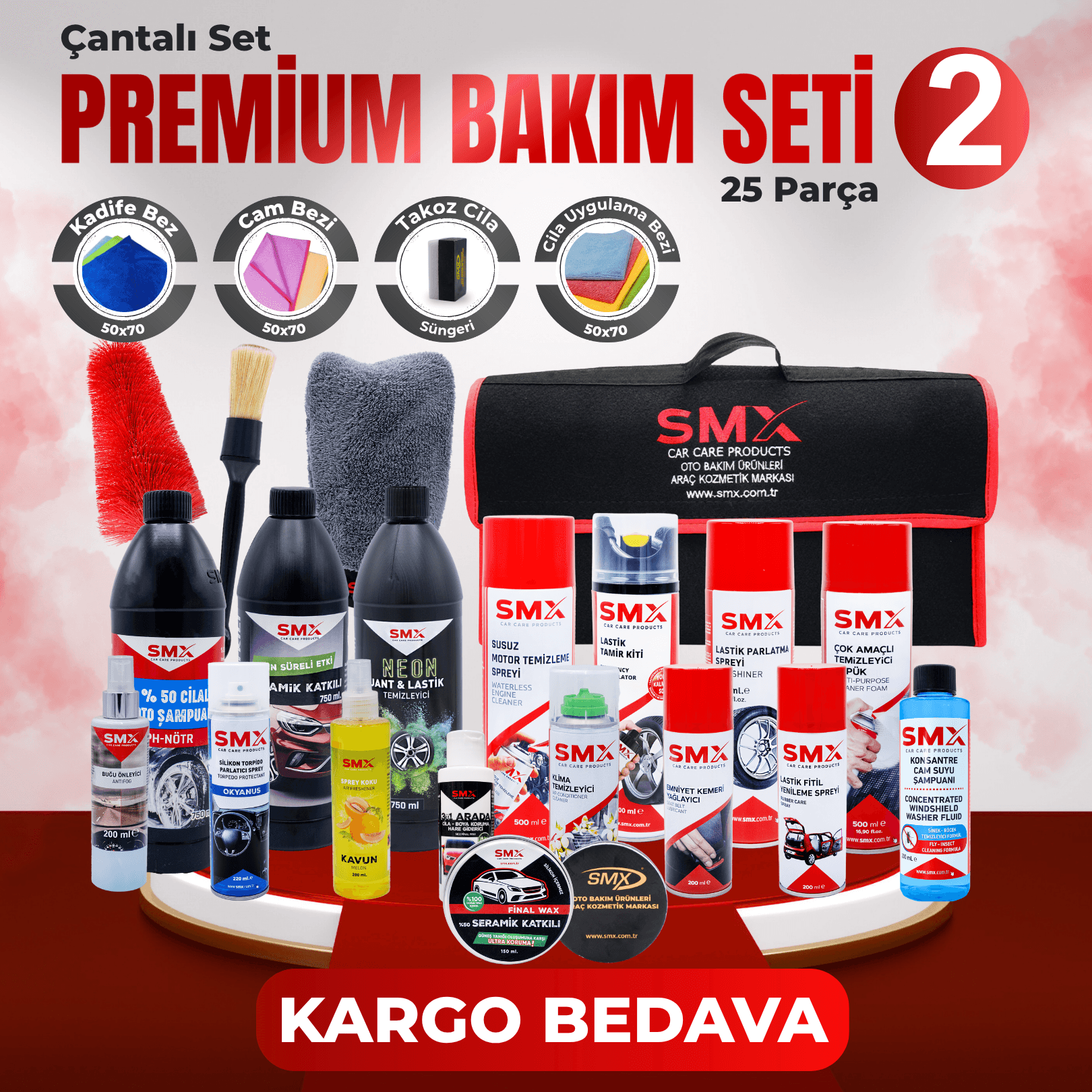 Premium Bakım Seti 2 🏆(25 Parça Ürün🔥)