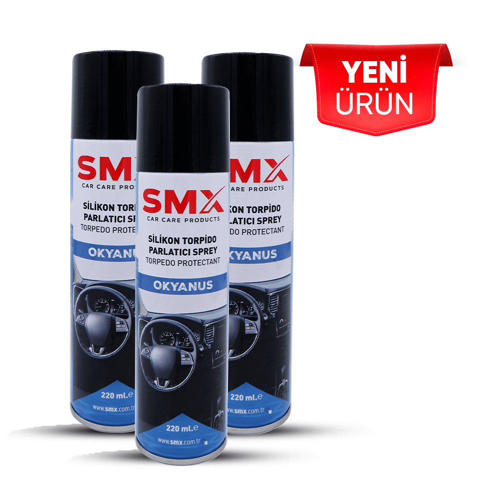 Silikon Torpido Parlatıcı Sprey 220 mL. 3 Adet (Okyanus)