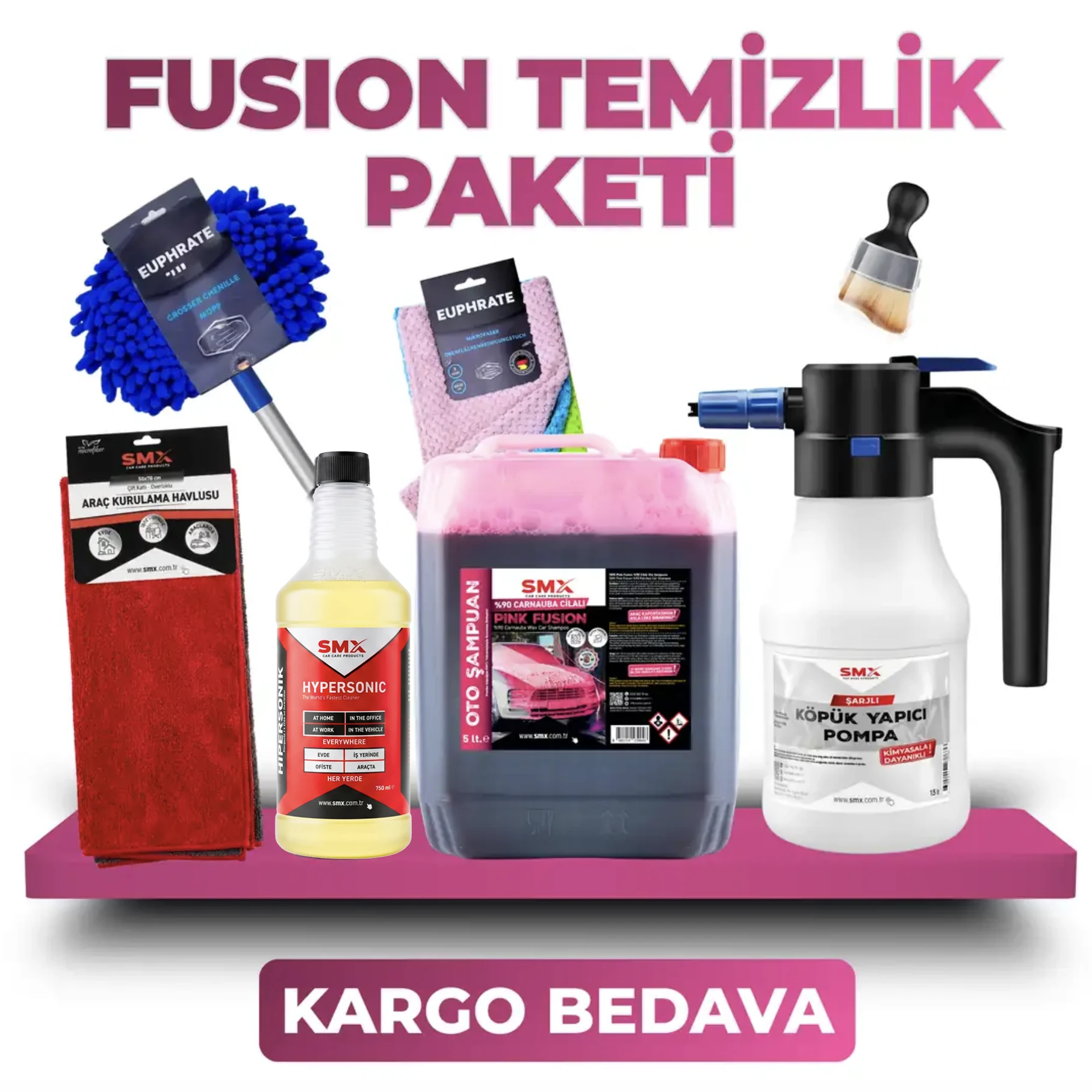 Fusion Temizlik Paketi