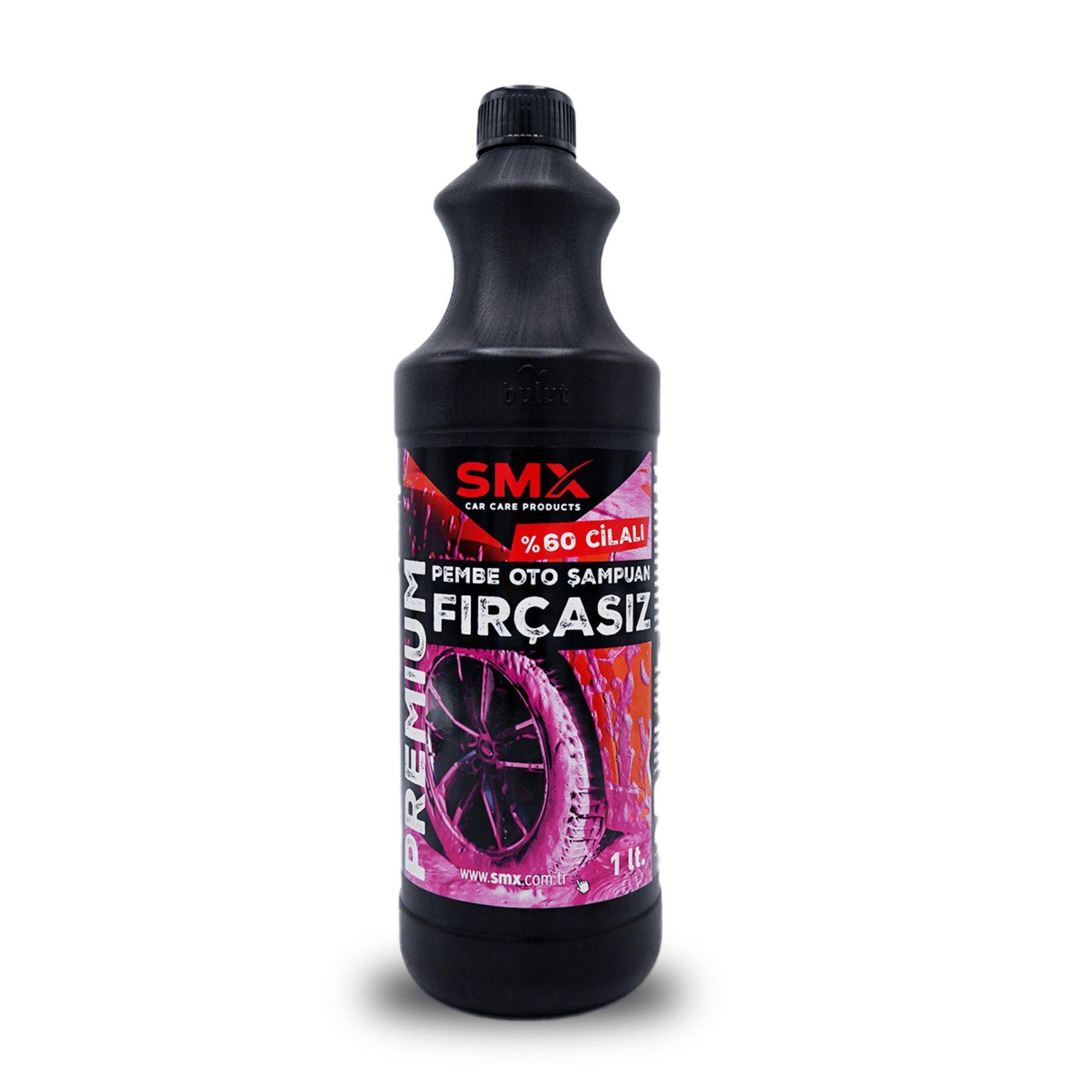 Pembe %60 Cilalı Fırçasız Oto Şampuanı 1Lt.