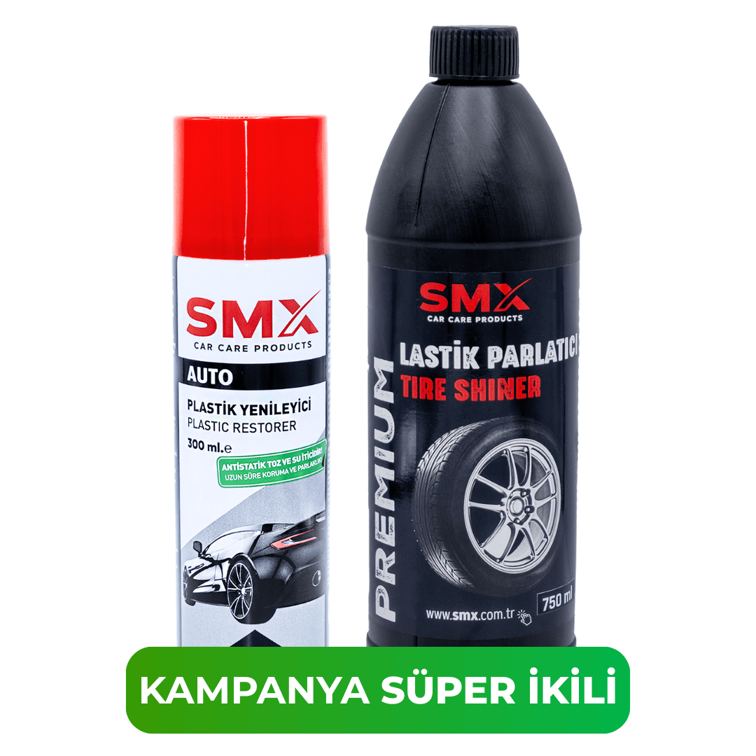 Tampon & Plastik Yenileyici 300 Ml + Lastik Parlatıcı 750 ml