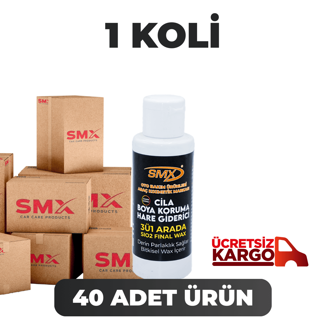 3'Ü 1 Arada Cila-Boya Koruma-Hare Giderici 100 Ml 40 Adet (1 koli)