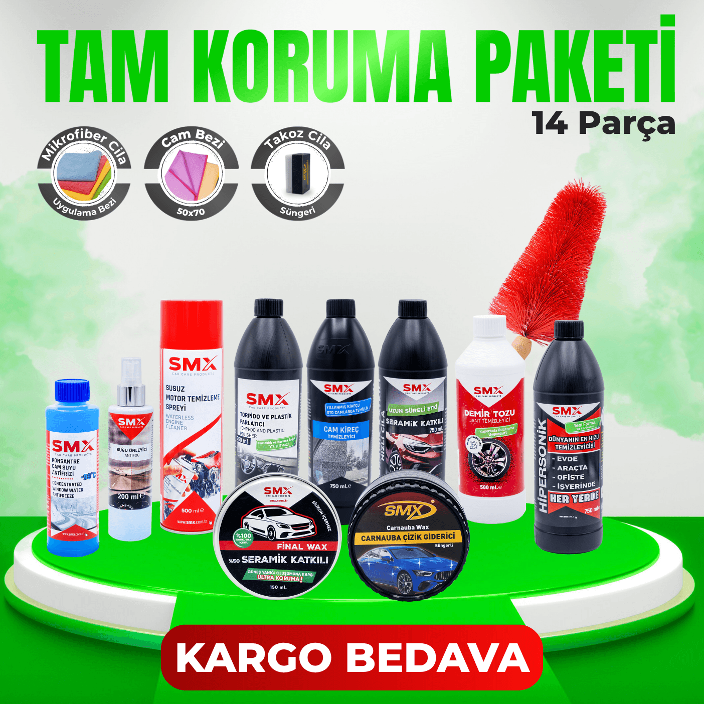 Tam Koruma Paketi (14 Parça)