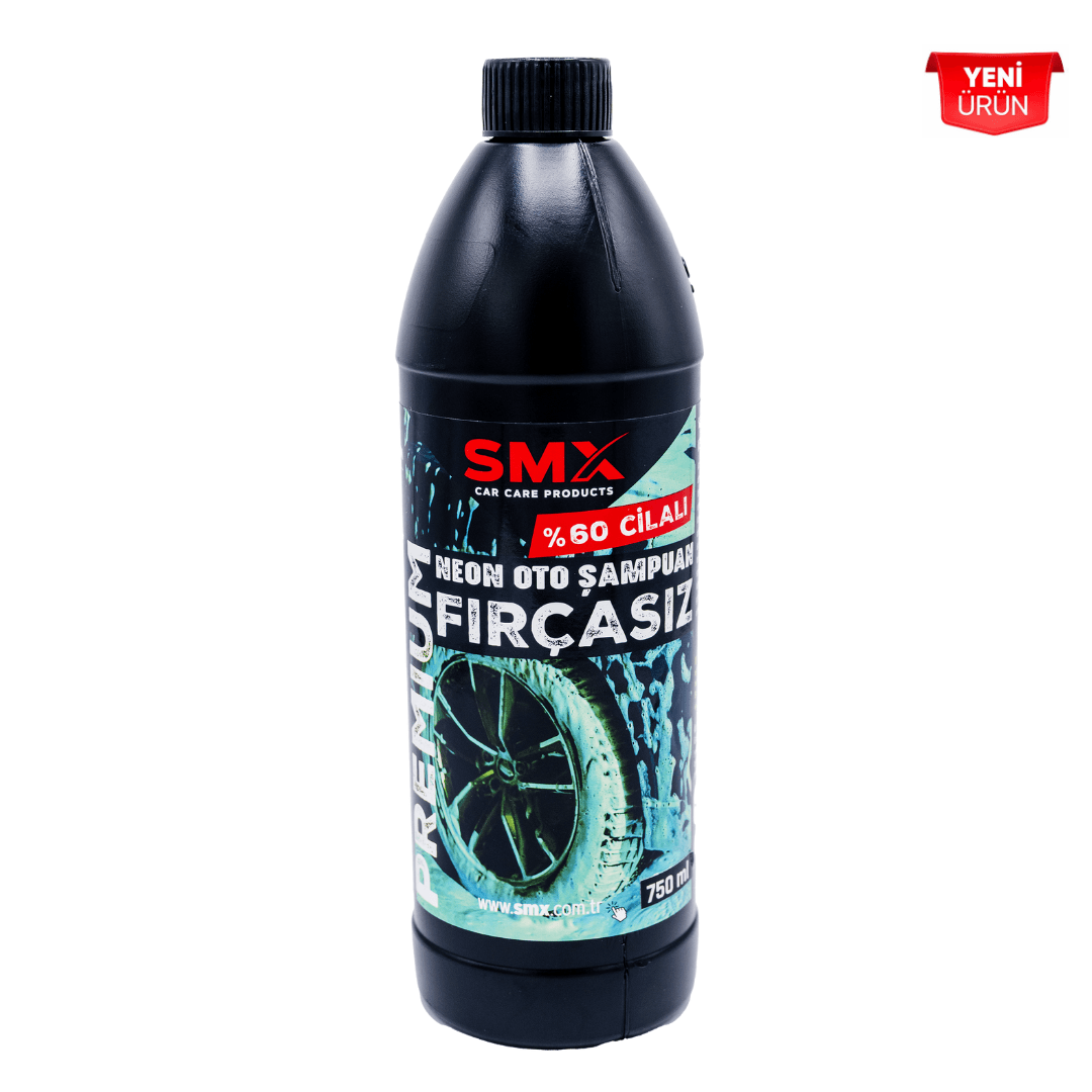 Premium % 60 Cilalı Neon Oto Yıkama Şampuanı 750 Ml 