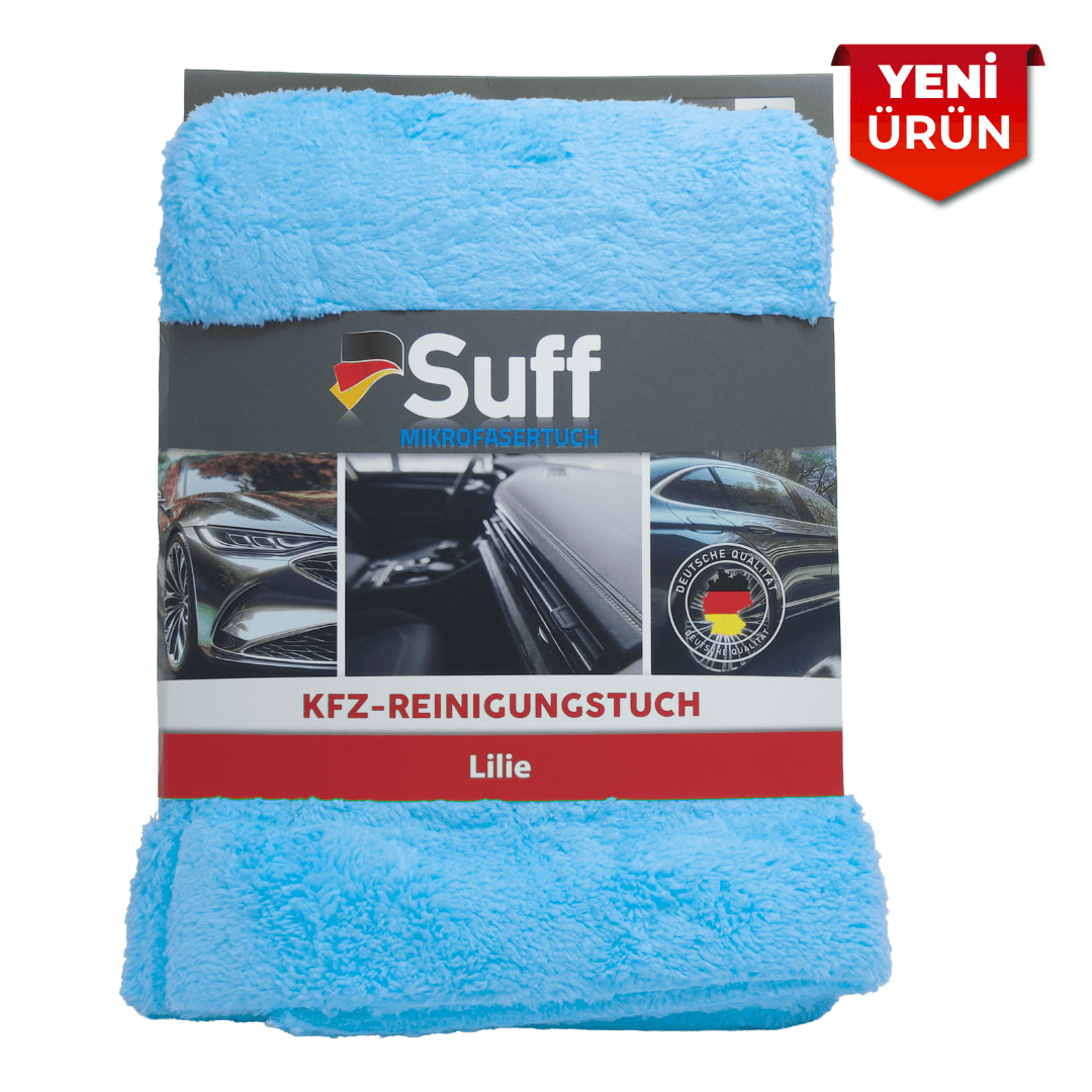 Suff Lilie Mikrofiber Oto Temizlik Bezi 40x40 6054