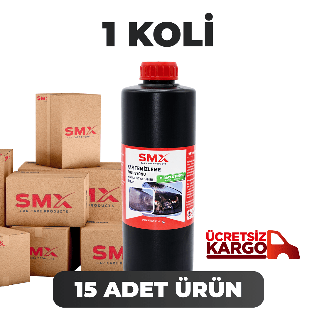 Far Temizleme Solüsyonu 1 Lt. 15 Adet 1 Koli