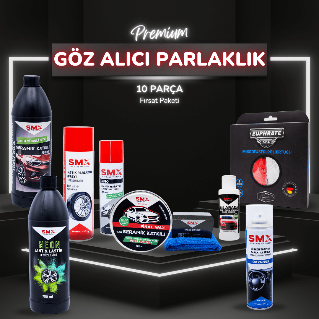Göz Alıcı Parlatma 🚗 10 Parça Fırsat Paketi