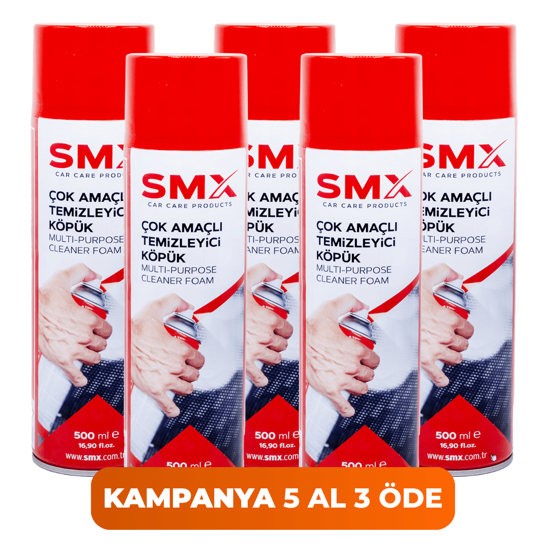 Çok Amaçlı Temizleyici Köpük 500 Ml  5 Adet 🎁 5 Adet Al, 3 Öde!