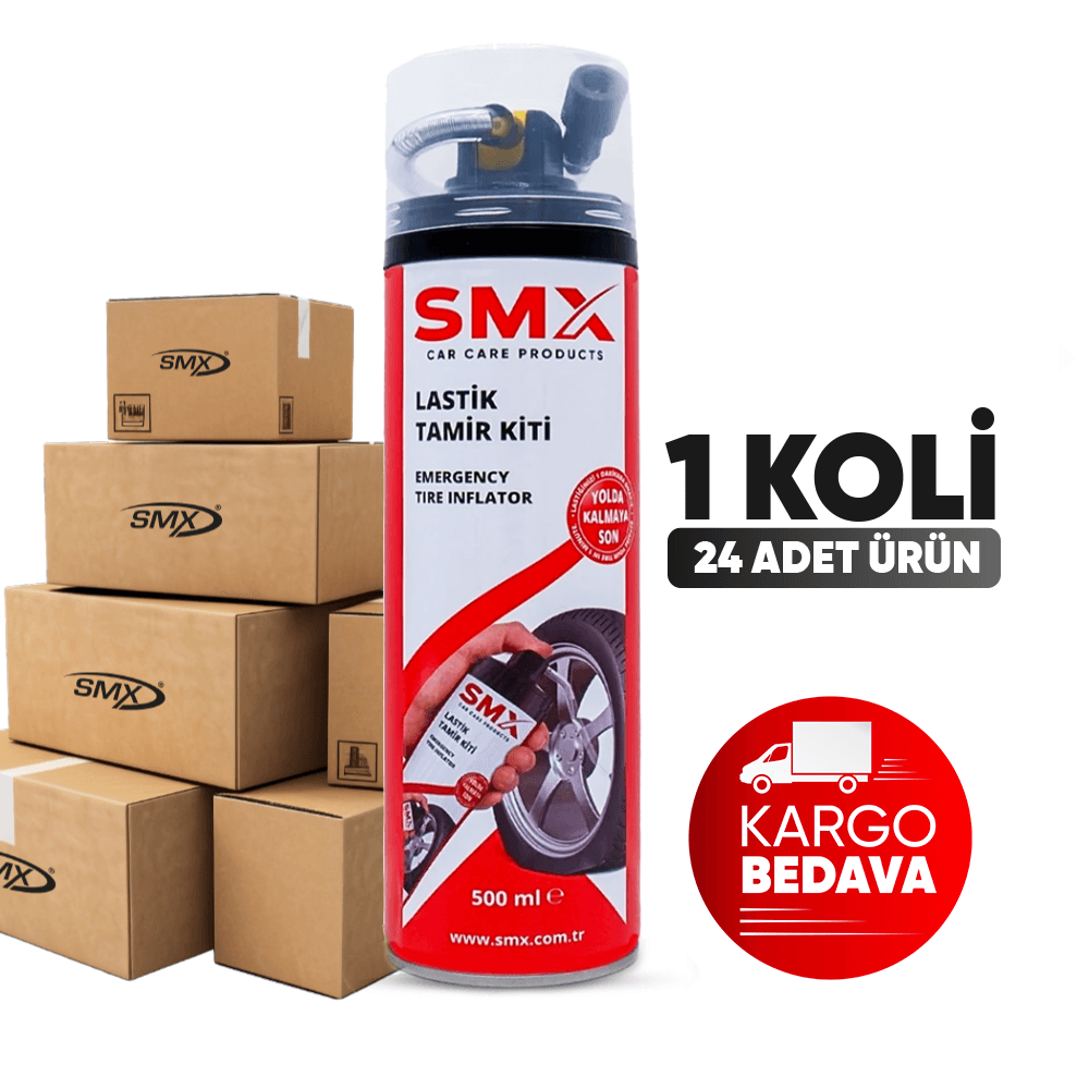 SMX Lastik Tamir Kiti 500ML 24 ADET(1 KOLİ)