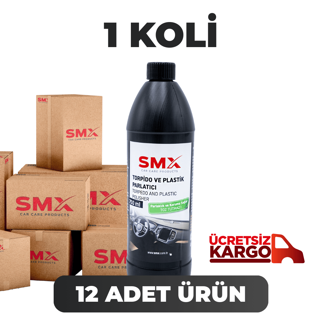 Torpido ve Plastik Parlatıcı 750ml. 12 Adet 1 Koli