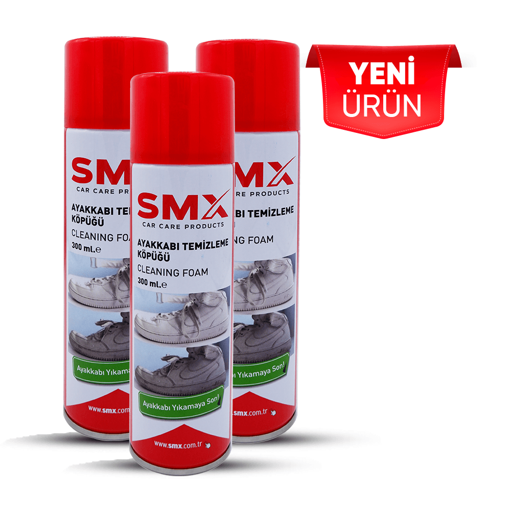 Ayakkabı Temizleme Köpüğü 300 mL. 3 Adet