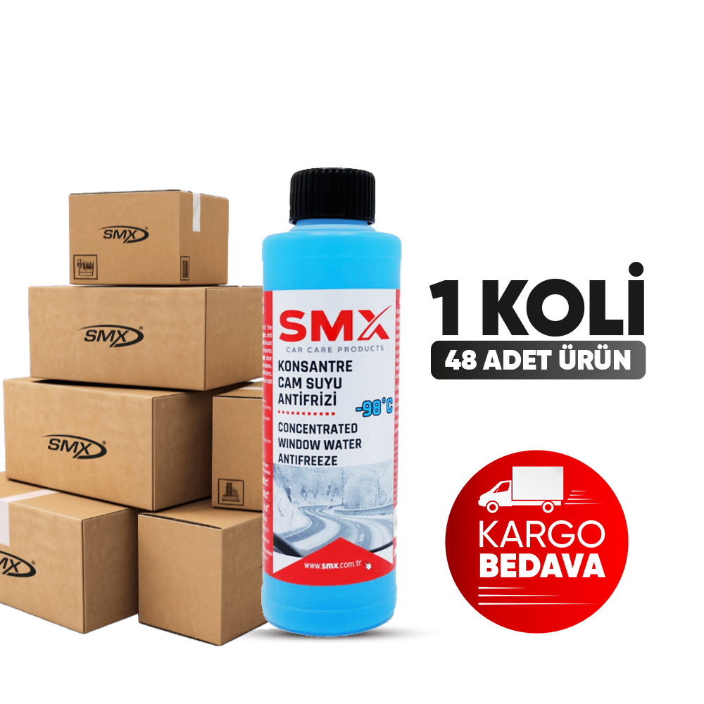 KONSANTRE CAM SUYU ANTİFRİZİ 200 ML 48 Adet (1 Koli)