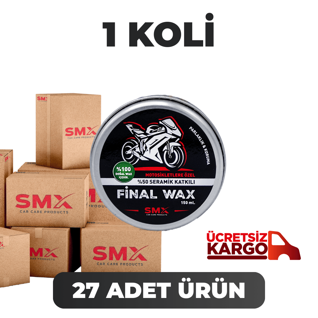 Motosikletlere Özel Final Wax 150 ml 27 Adet(1 Koli)