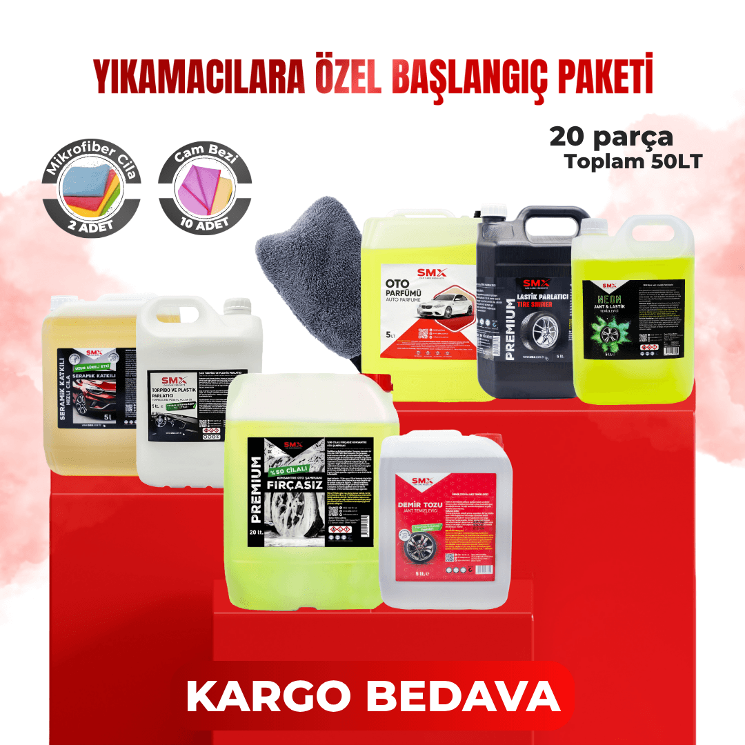 YIKAMACILARA ÖZEL BAŞLANGIÇ PAKETİ