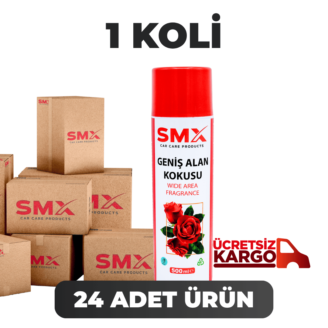Geniş Alan Kokusu 500 ml 24 Adet (1 Koli)