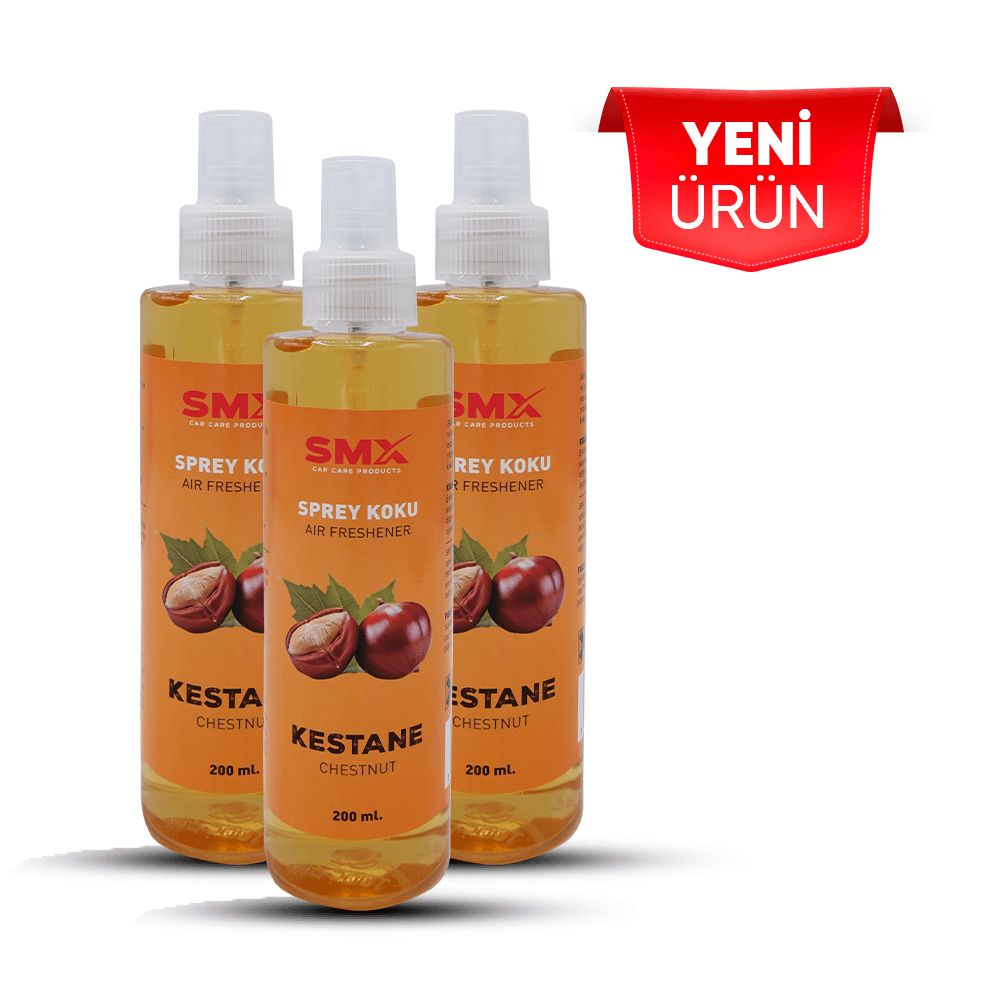 Kestane Oto Kokusu 200 mL. 3 Adet (Parfüm)