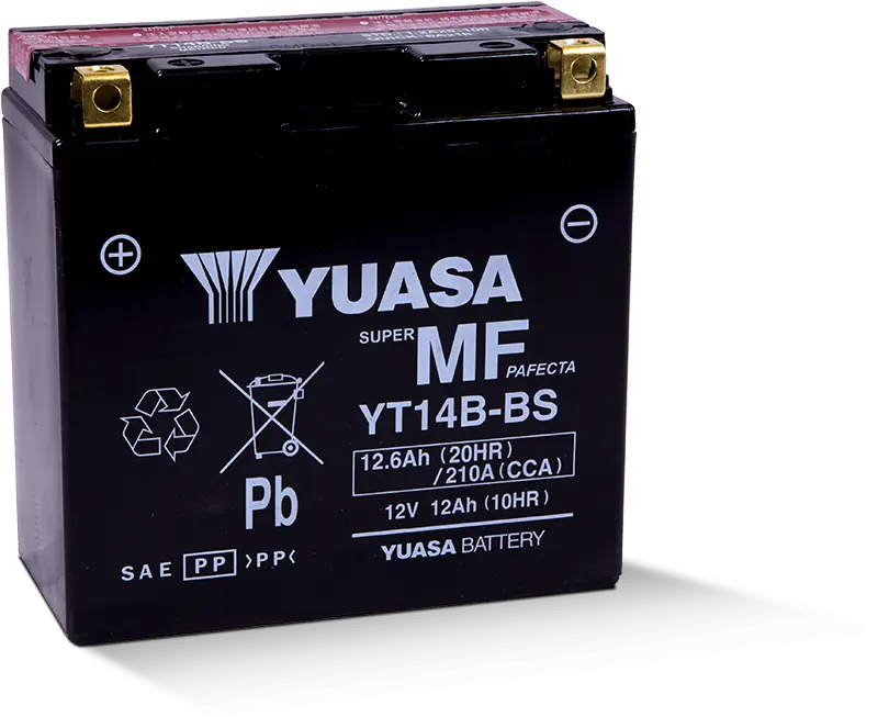 YUASA YT14B-BS MOTOSİKLET AKÜSÜ