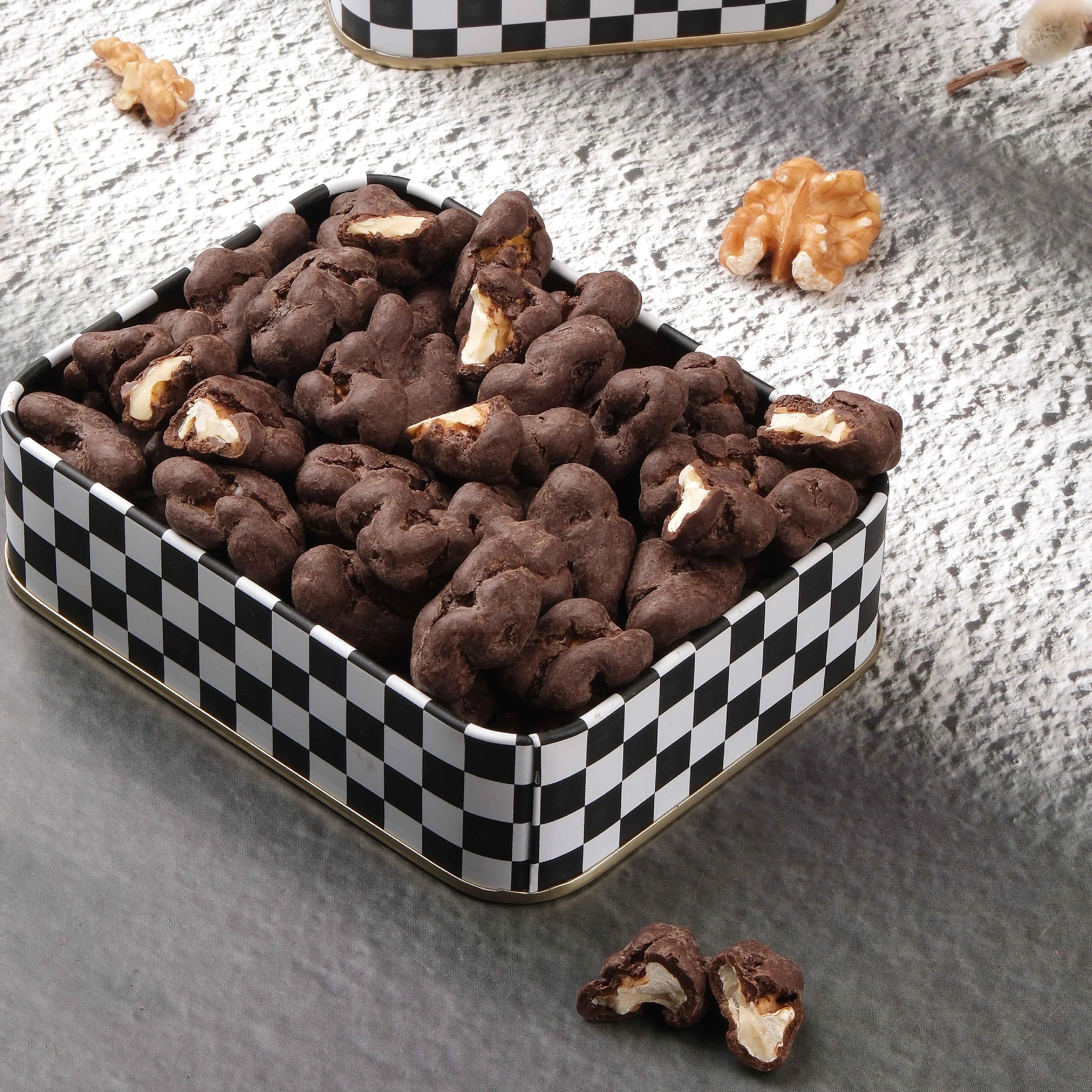 Çikolata Kaplı Mix Hediyelik Metal Kutu 150g