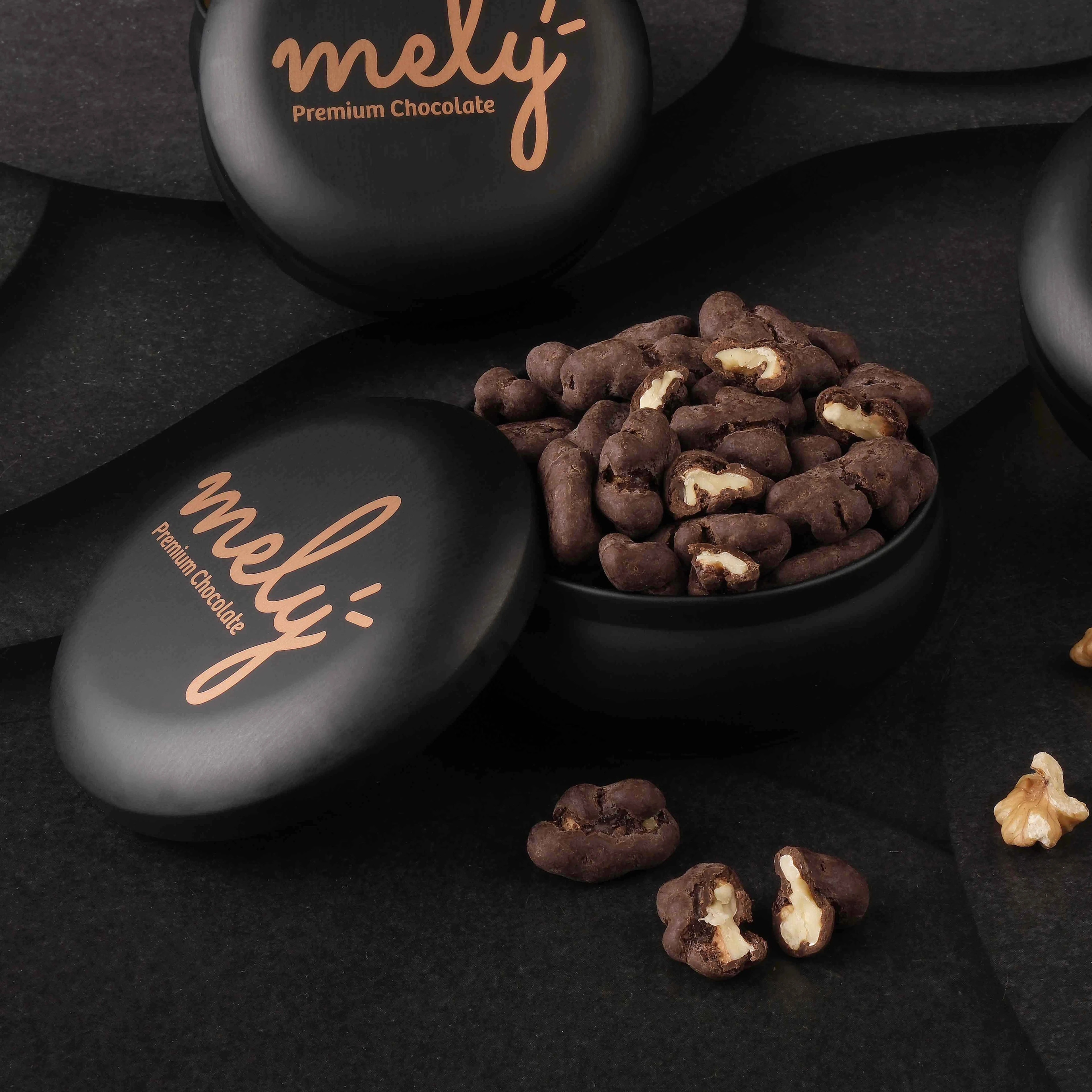 Çikolata Kaplı Mix Hediyelik Metal Kutu 150g