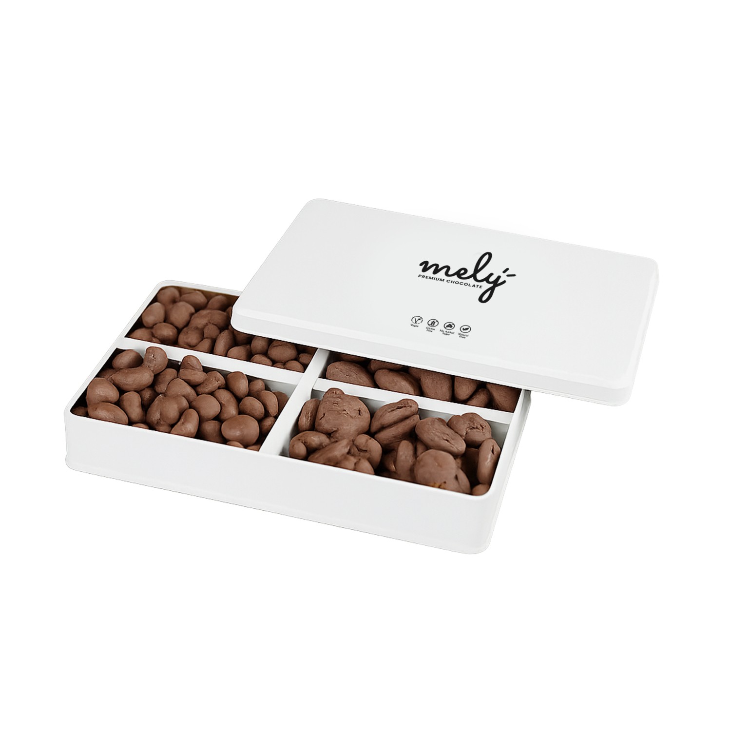 Metal Kutuda Karışık Çikolata 1000gr