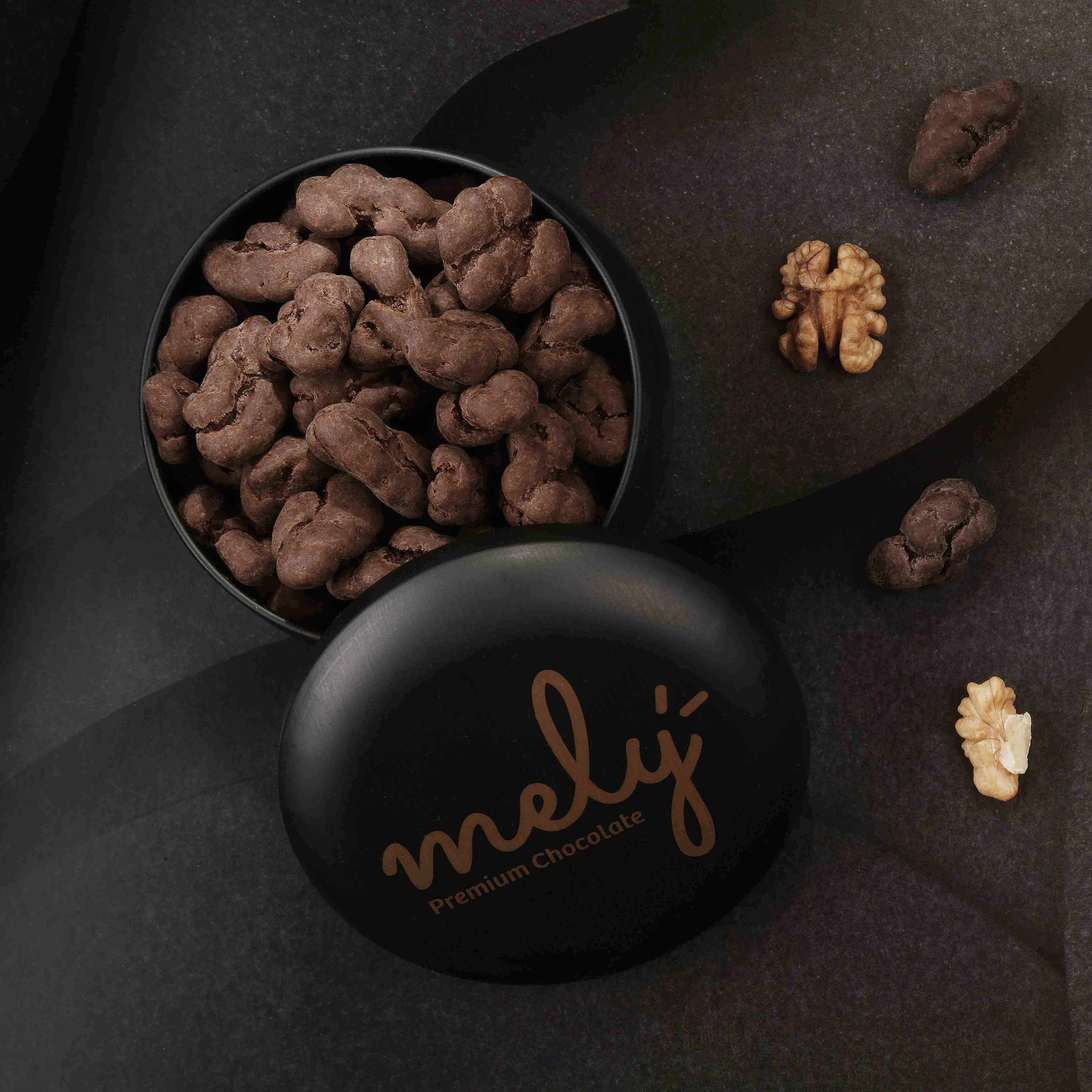 Çikolata Kaplı Mix Hediyelik Metal Kutu 150g