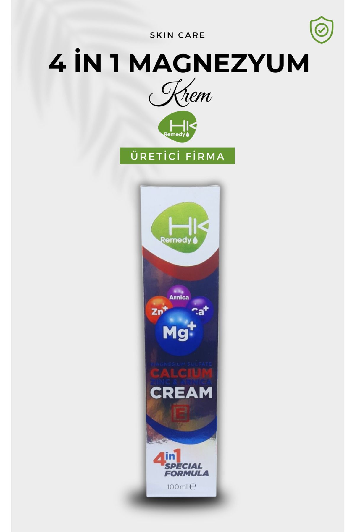 MAGNEZYUM KREM 4 İN 1 100 ml