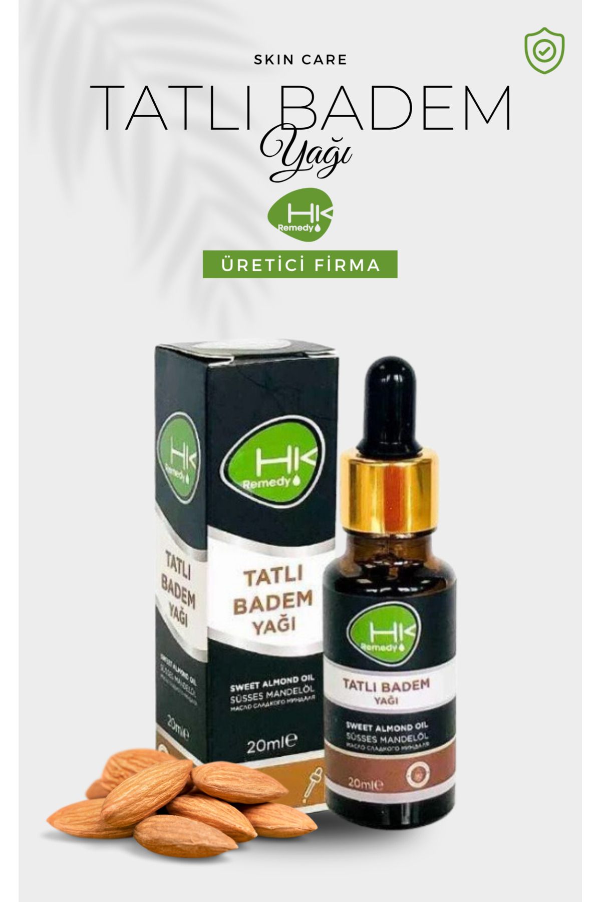 Tatlı Badem Yağı 20 ml