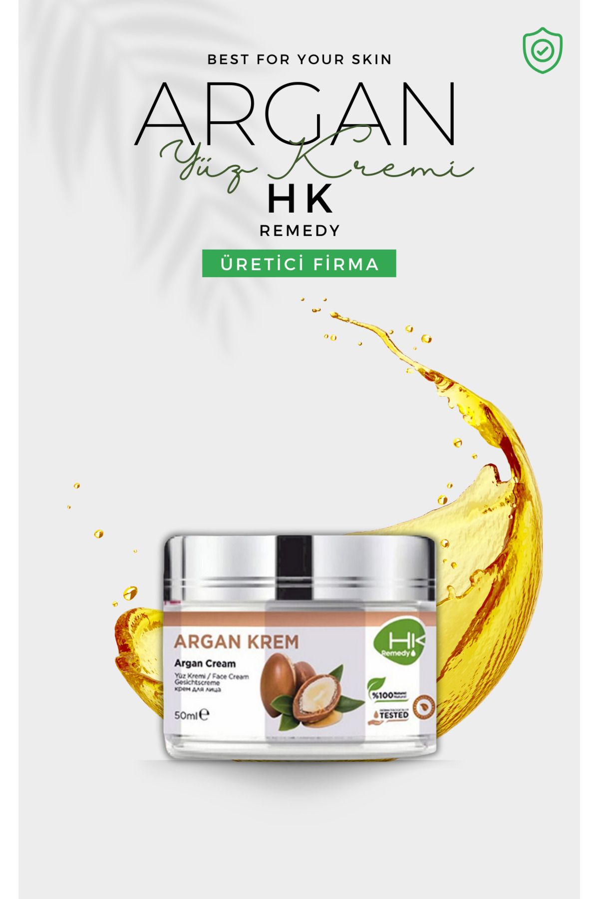 Argan Leke Karşıtı ve Koruyucu Krem 50 ml
