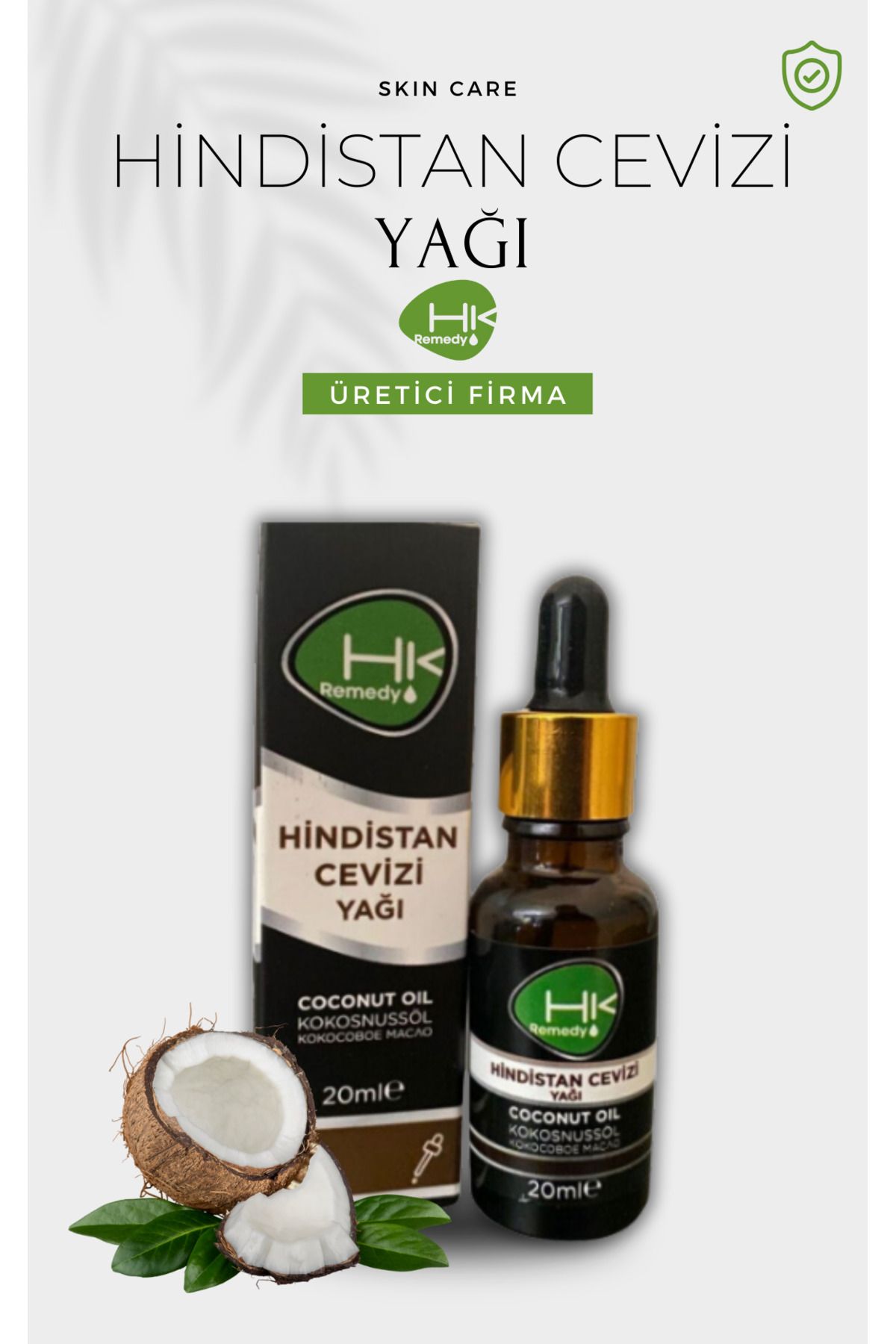 Hindistan Cevizi Yağı 20 ml