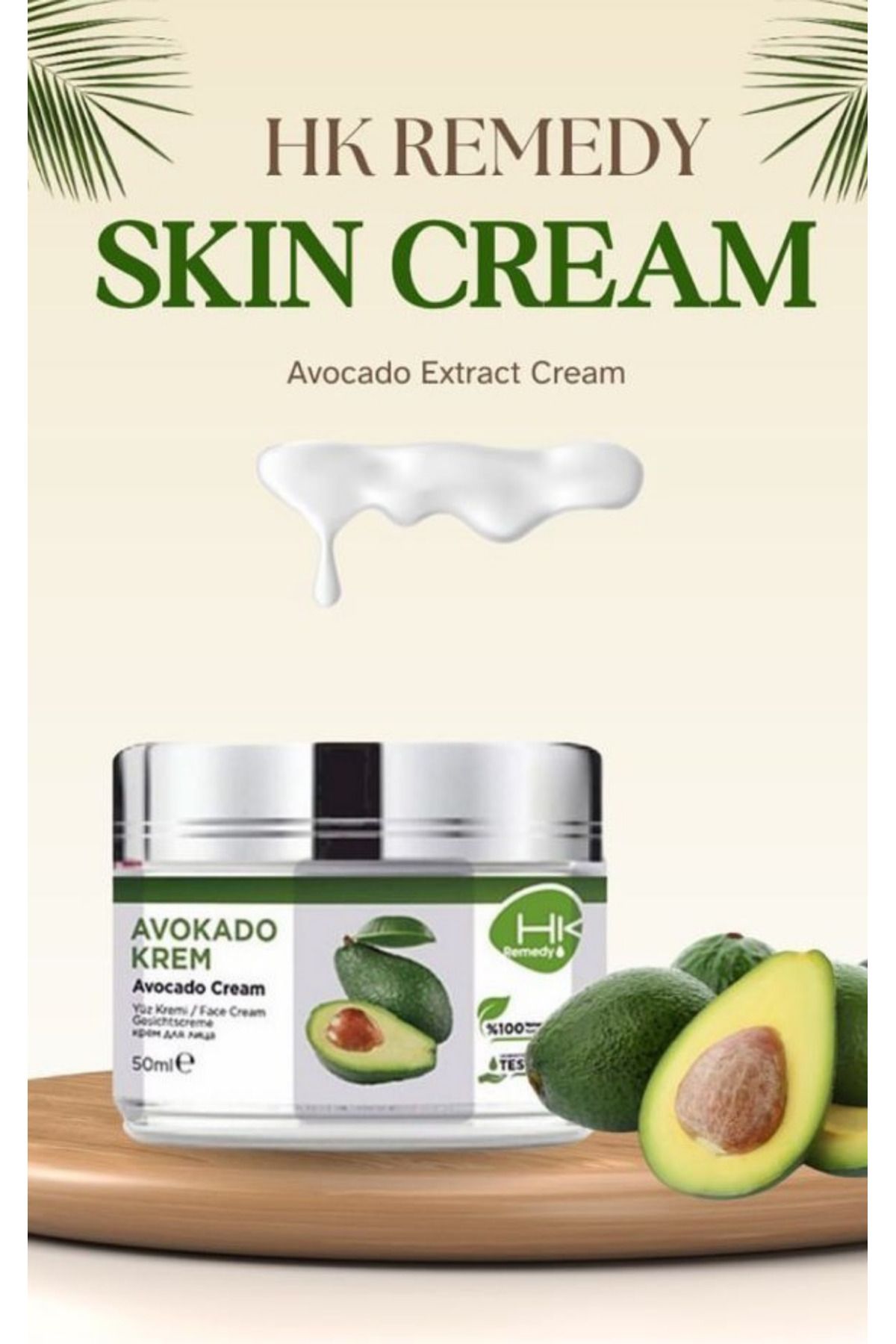 Avokado Kırışıklık Karşıtı Krem 50 ml