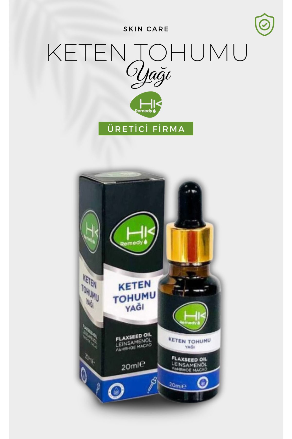 Keten Tohumu Yağı 20 ml