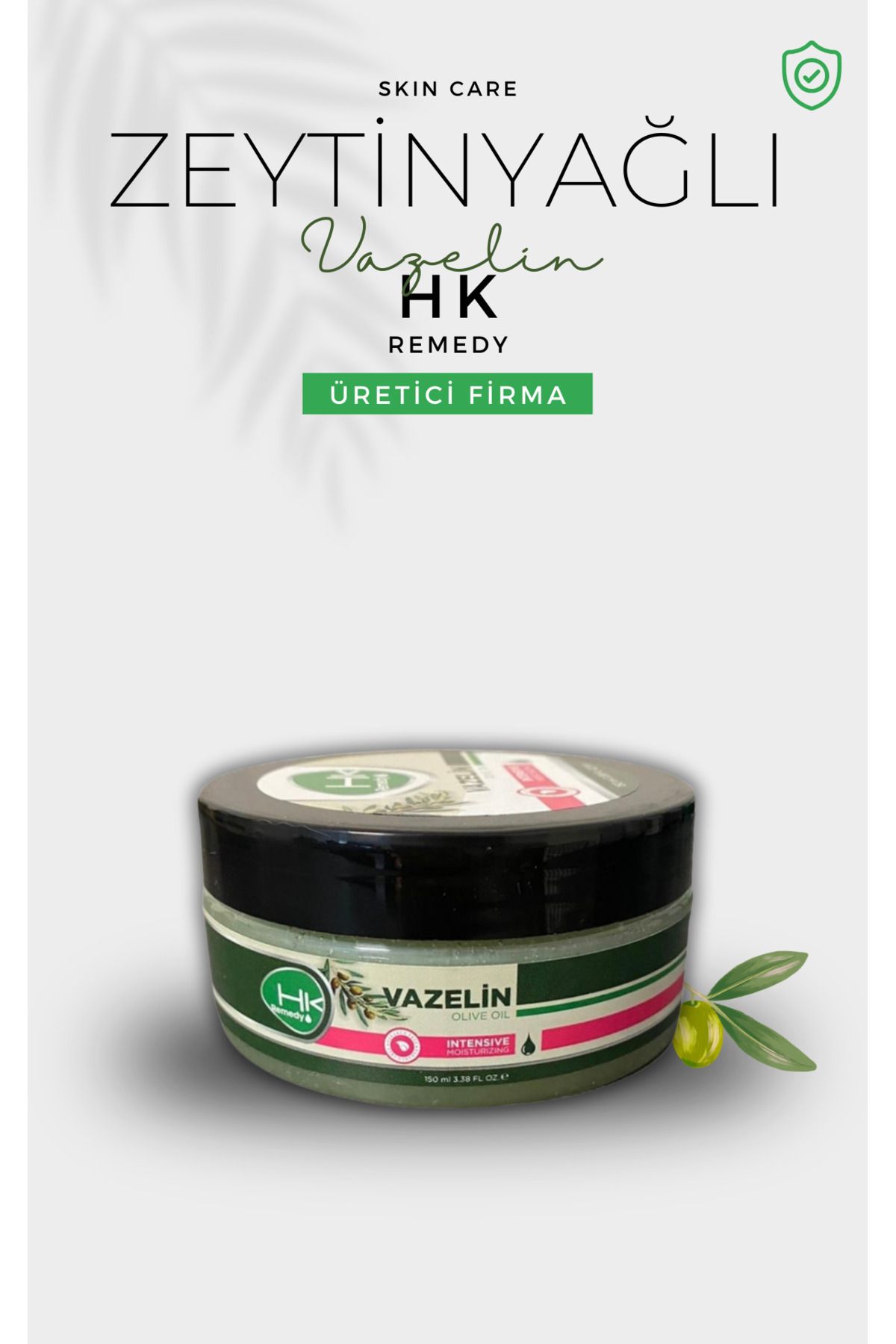 Zeytiinyağlı Vazelin 150 ml Vücut Kremi