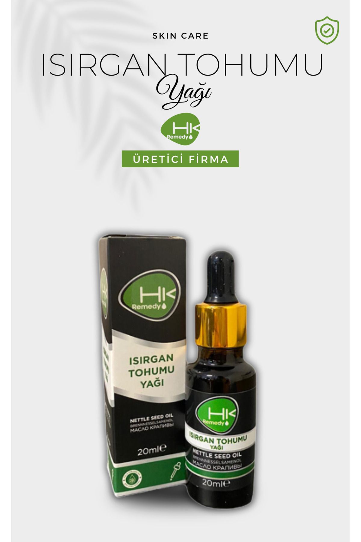 Isırgan Tohumu Yağı 20 ml