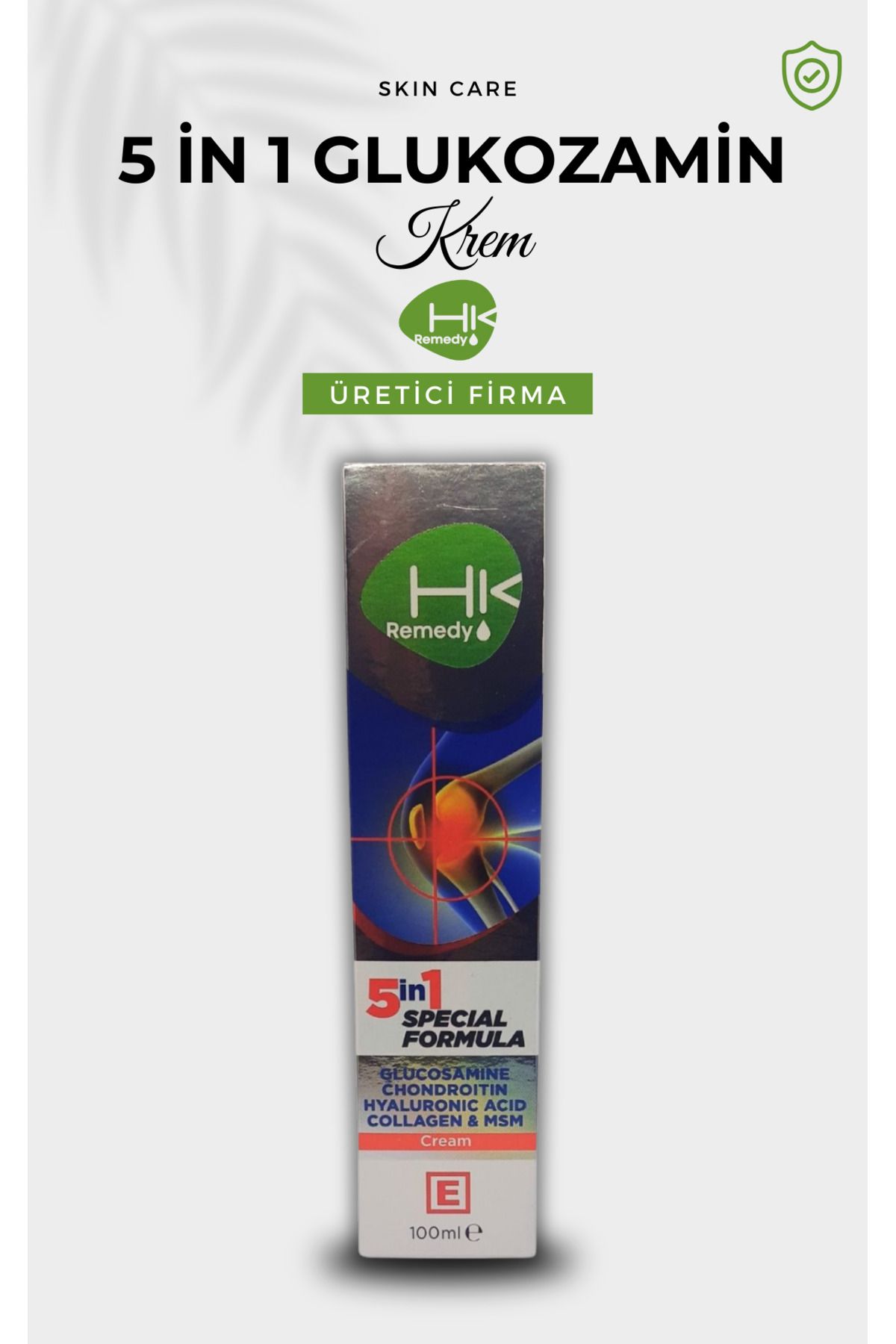 GLUKOZAMİN KREM 5 İN 1 100 ml