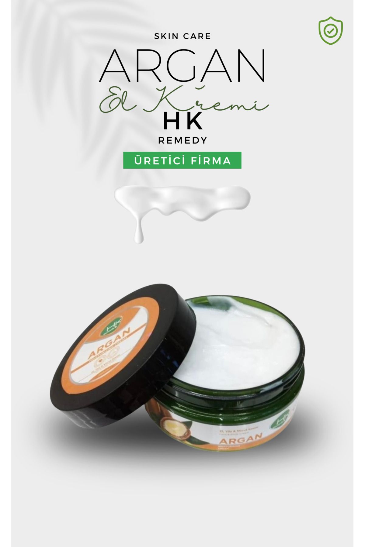 Argan El Yüz Kremi 200 ml Kavanoz