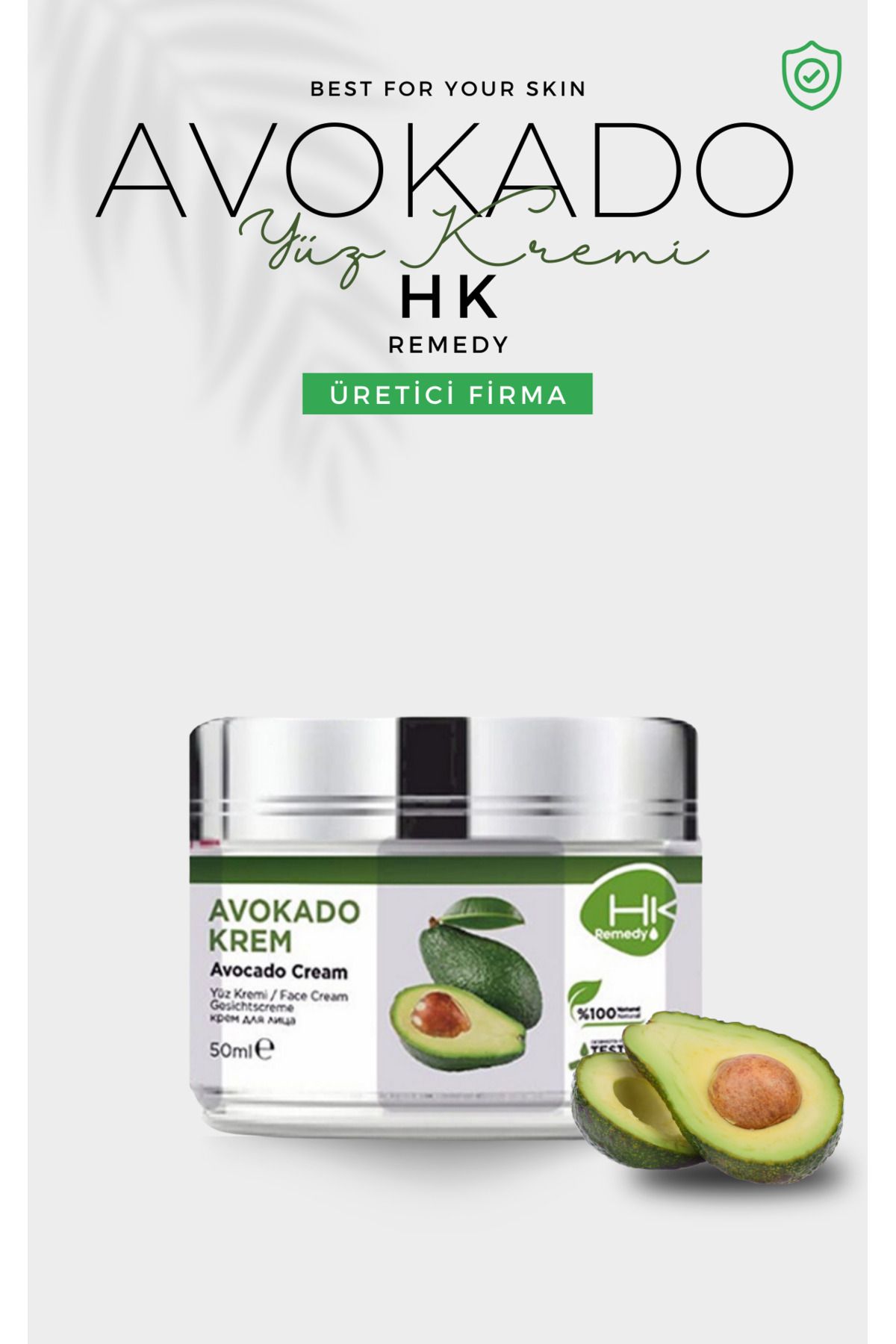 Avokado Kırışıklık Karşıtı Krem 50 ml