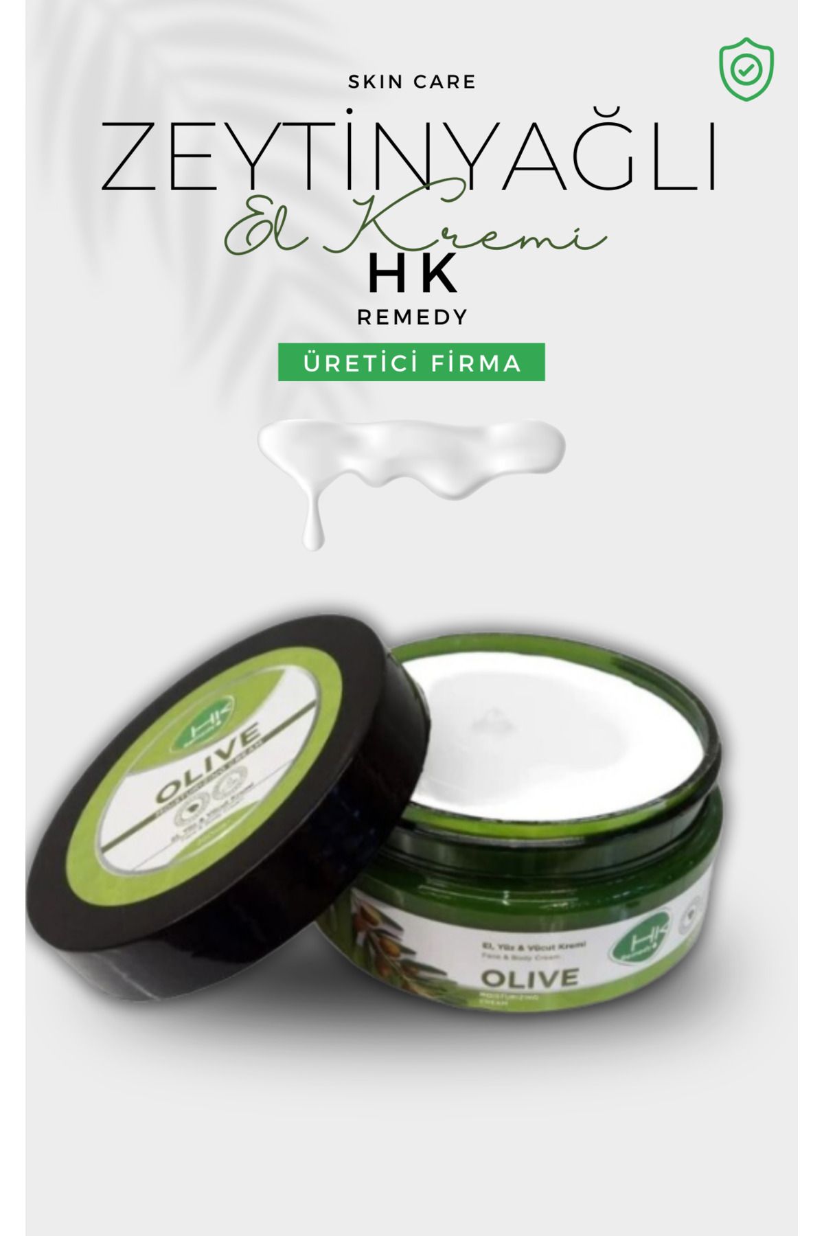 ZEYTİNYAĞLI El Yüz Kremi 200 ml Kavanoz