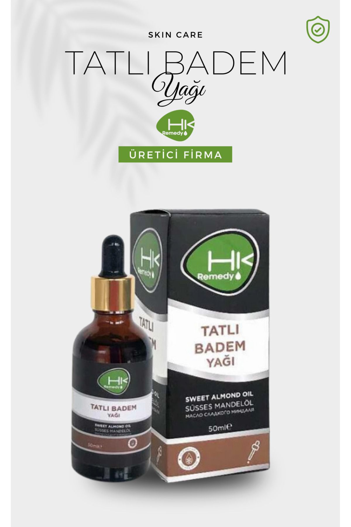 Tatlı Badem Yağı 50 ml