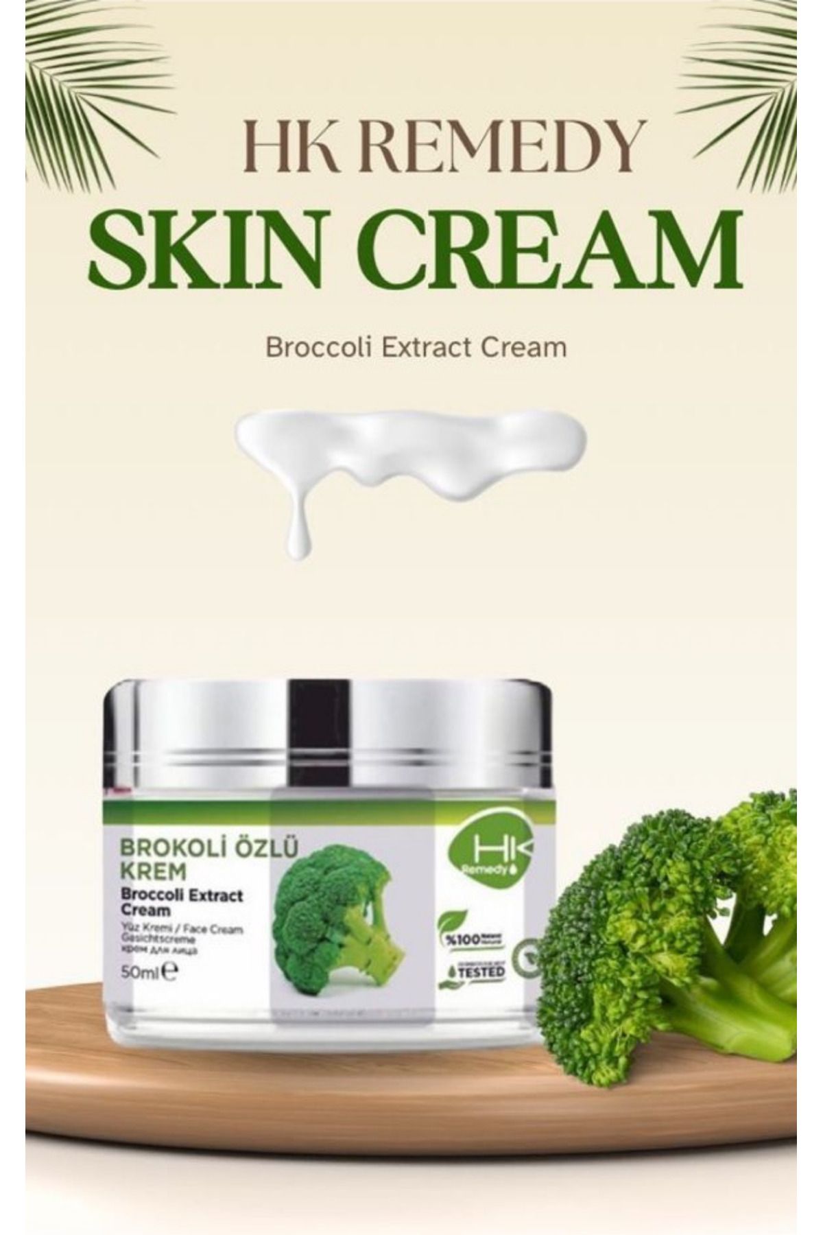 Brokoli Özlü Cilt Bakım Kremi 50 ml