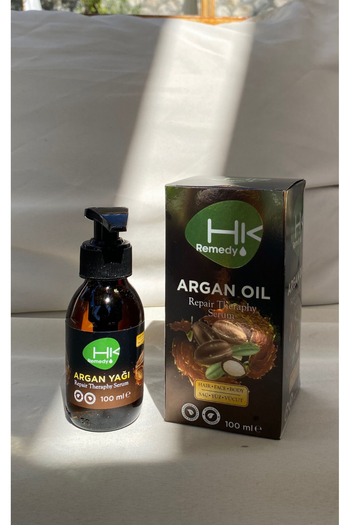 Argan Saç, Yüz ve Vücut Terapi Serum 100 ml