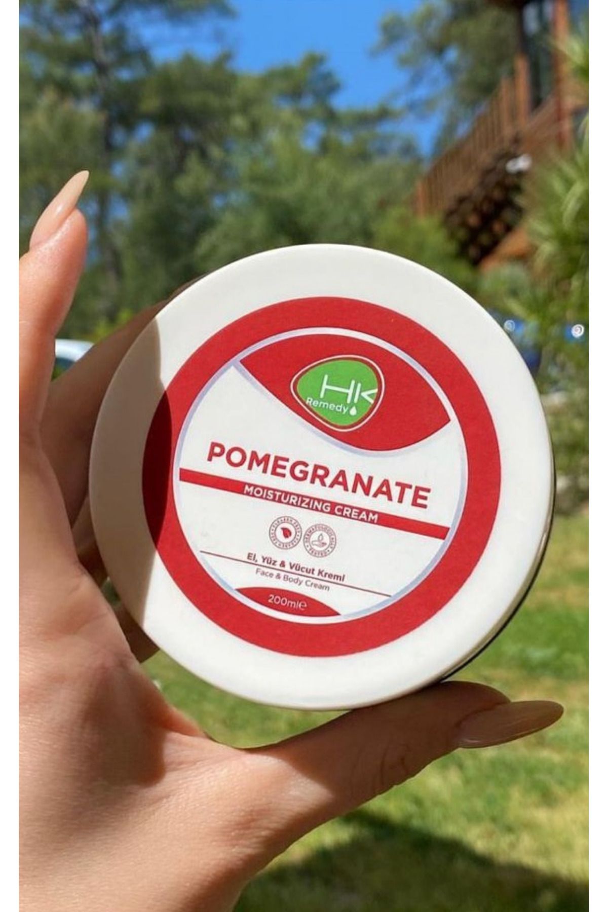 Nar El Yüz Kremi 200 ml Kavanoz